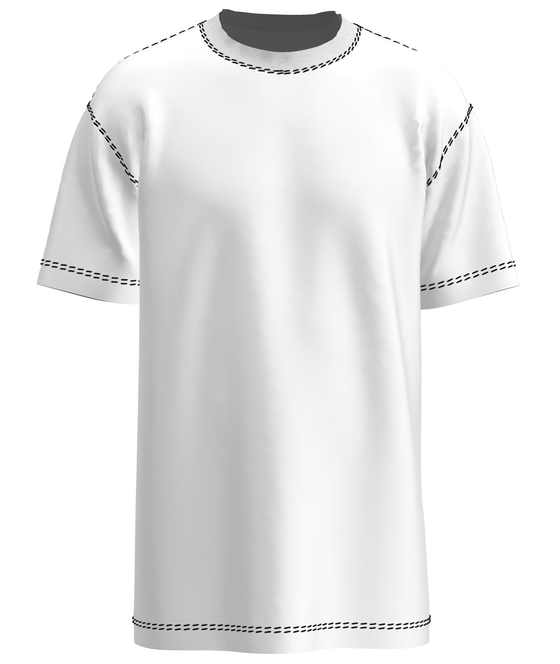 Classic Tee Shirt - Digital Assets featuring a production-ready unisex T-shirt template with editable apparel design files for clothing brands.